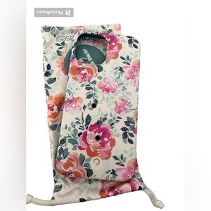 Loopy case , right iPhone 12 Pro Max - peonies